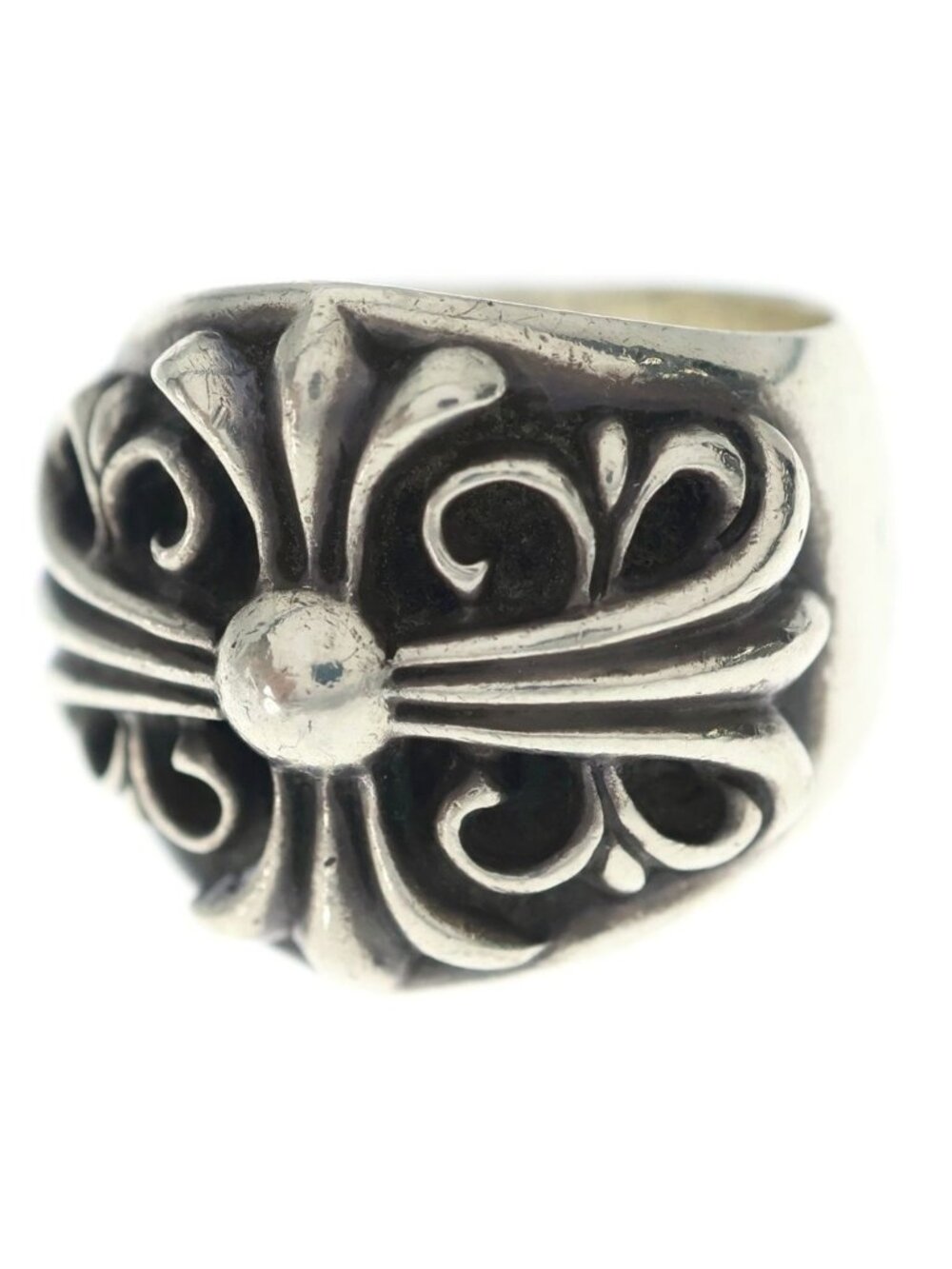 Chrome Hearts Keeper Ring Silver